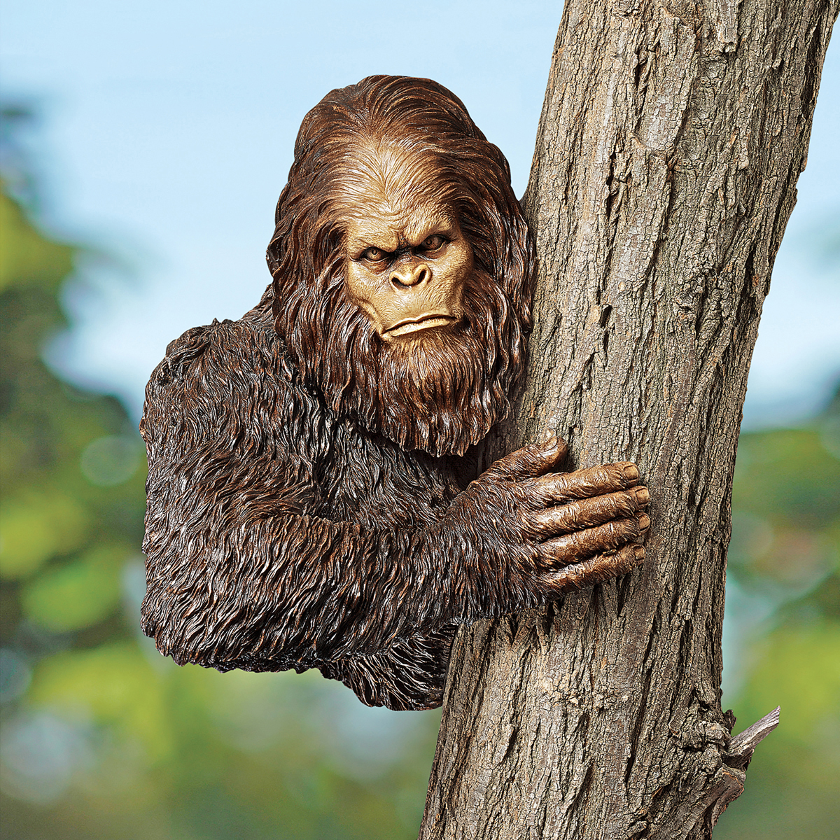 Image Thumbnail for Dt Bigfoot The Bashful Yeti Tree Sculpture